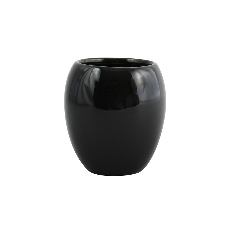 spirella Gobelet Céramique JAVA Noir MSV
