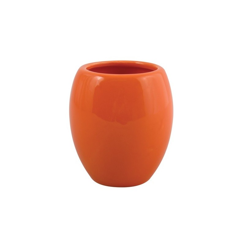 spirella Gobelet Céramique JAVA Orange MSV
