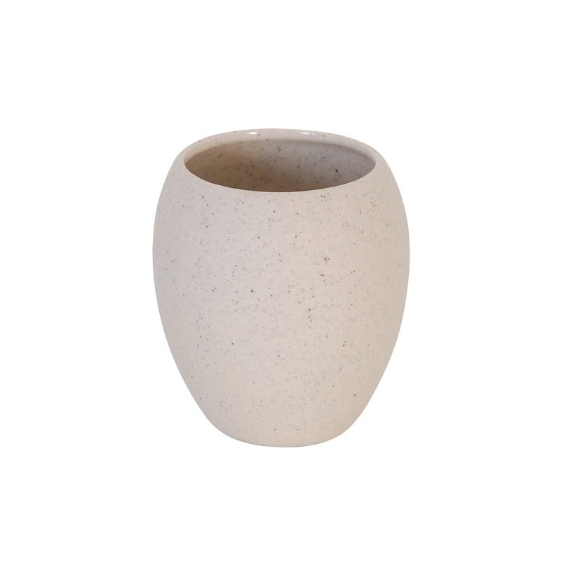 spirella Gobelet Céramique MANALI Gris MSV