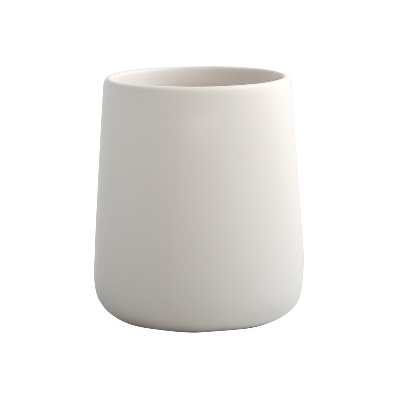 spirella Gobelet Céramique MAONIE Blanc mat MSV spirella Gobelet Céramique MAONIE Blanc mat MSV