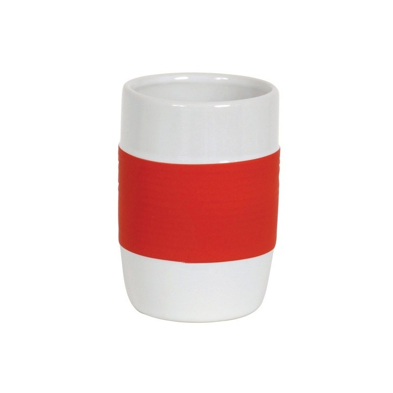 spirella Gobelet Céramique MOOREA Rouge MSV