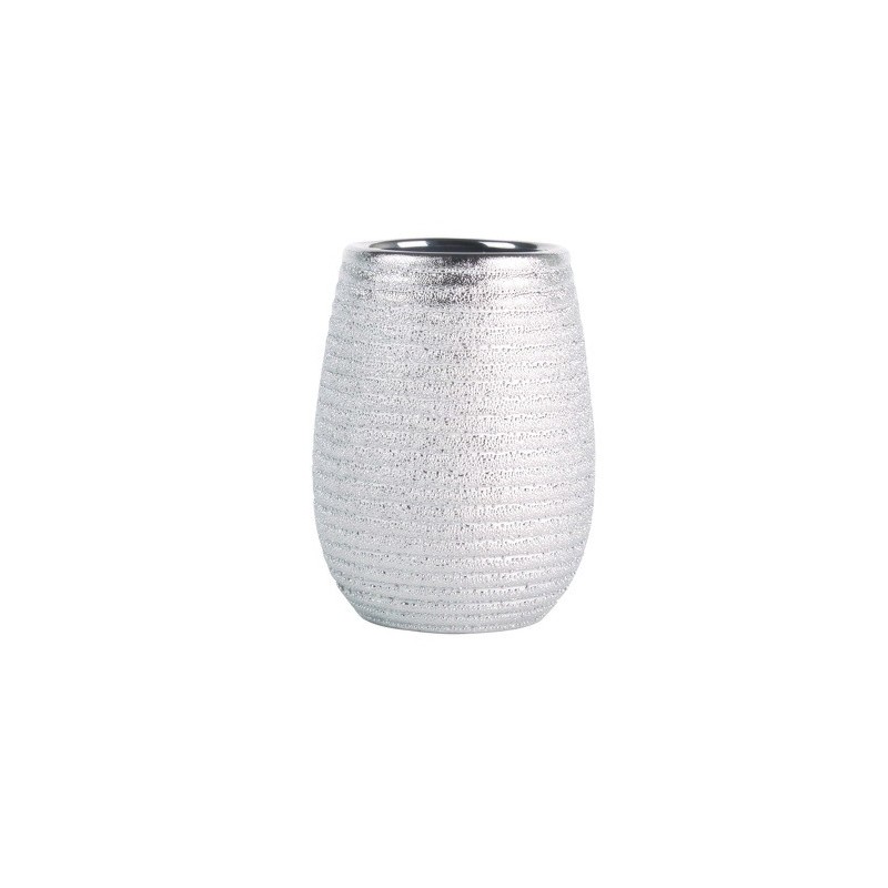 spirella Gobelet Céramique OMAN Argent MSV