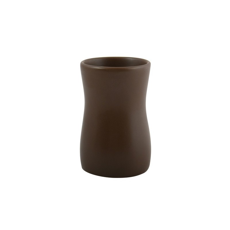 spirella Gobelet Céramique PALMA Chocolat MSV
