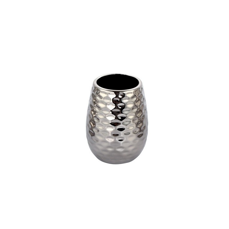 spirella Gobelet céramique PHOENIX Argent MSV