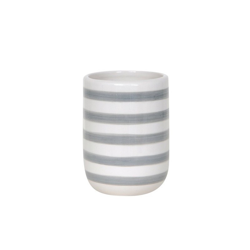 spirella Gobelet Céramique SEAUVILLE Gris MSV