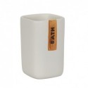 Spirella Gobelet Ciment IGUACU Blanc MSV