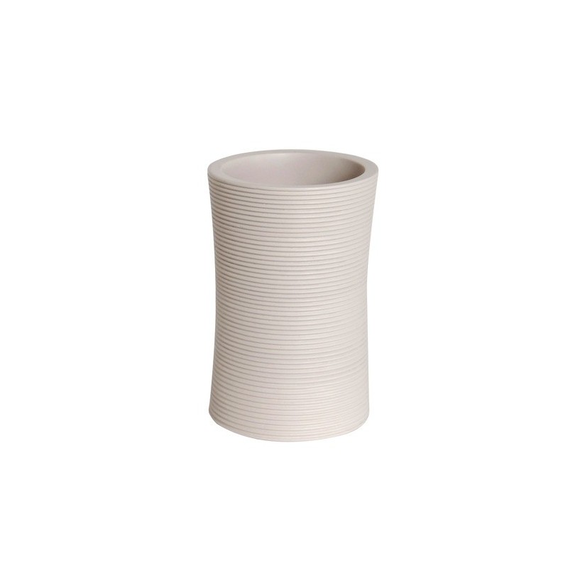 spirella Gobelet polyrésine JAIPUR Beige MSV