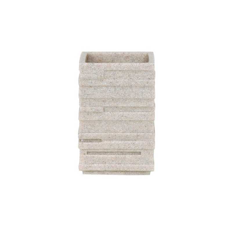 spirella Gobelet Polyrésine LUND Beige MSV