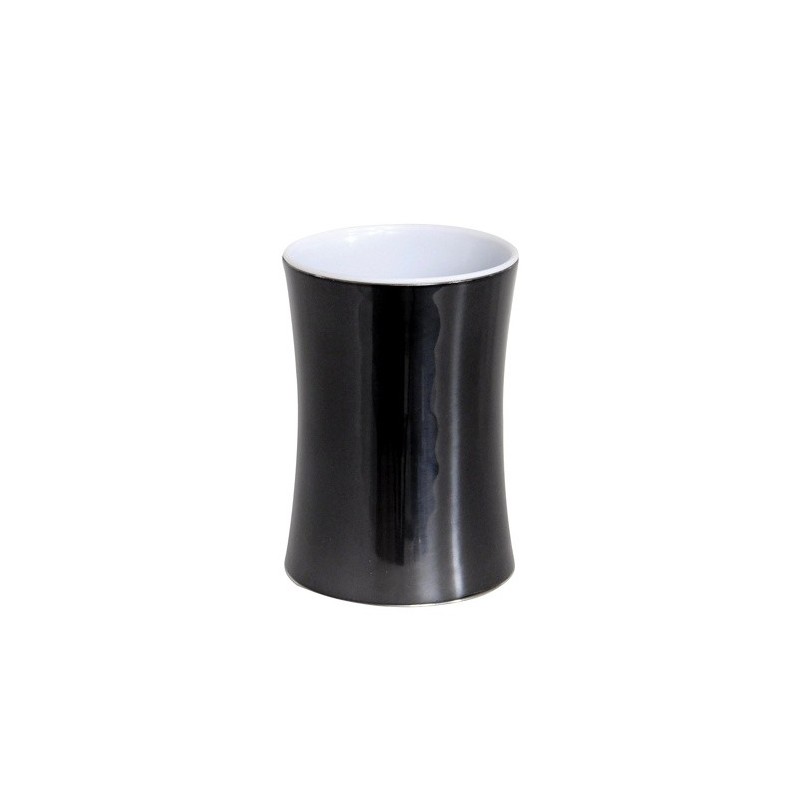 spirella Gobelet PS NIKKI Noir en PS MSV 6 8x5cm