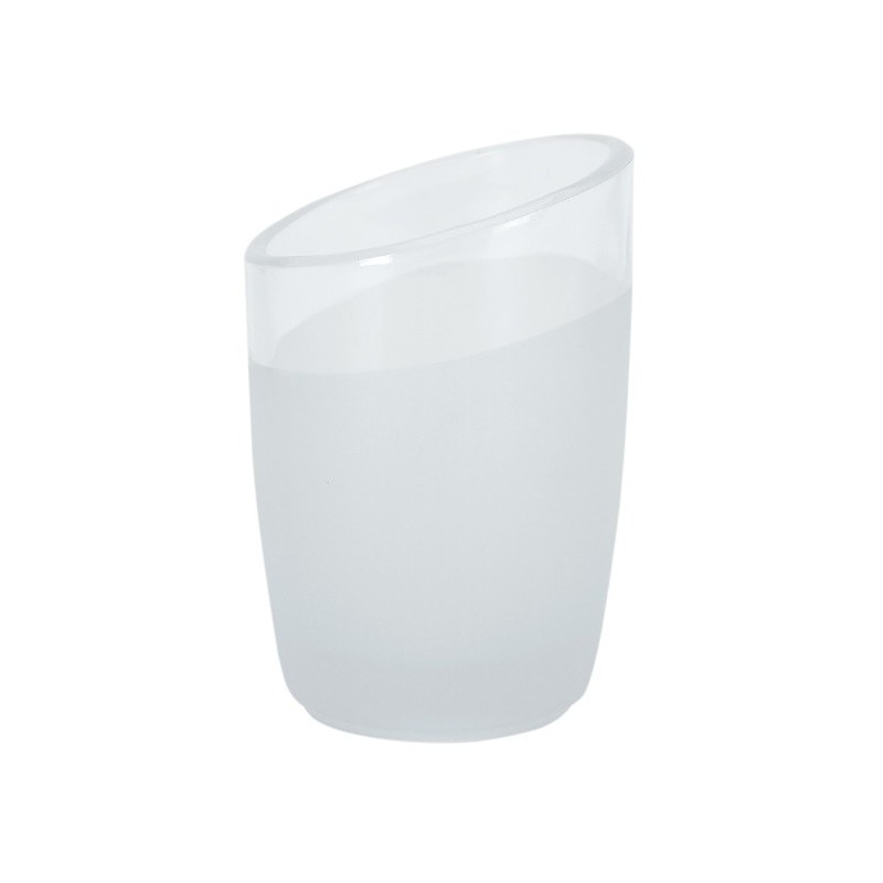 spirella Gobelet Verre LEVEL Blanc Spirella