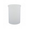 Spirella Gobelet Verre YOKO Misty Blanc Spirella