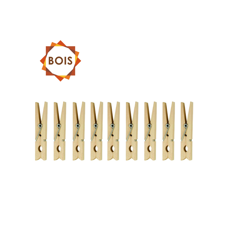 Spirella Lot De 120 Pinces à Linge Classiques MSV