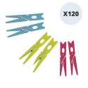 Spirella Lot De 120 Pinces à Linge Plastique MSV