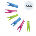 Spirella Lot De 120 Pinces à Linge Plastique MSV