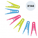 Spirella Lot De 144 Pinces à Linge Plastique MSV