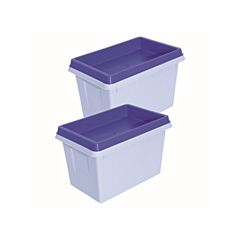 spirella Lot de 2 boîtes à  légumes MSV