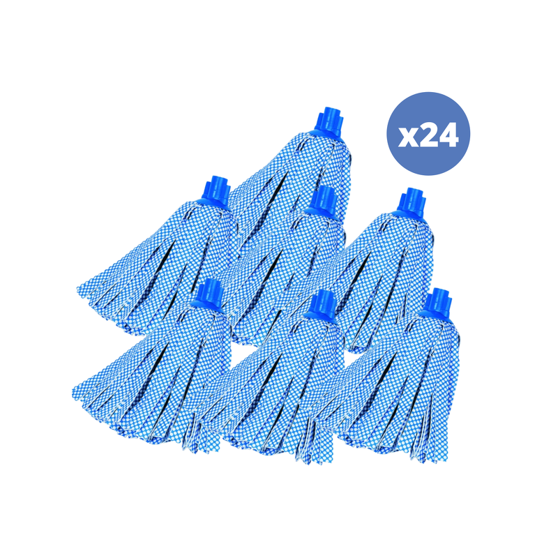 spirella Lot de 24 franges en coton blanc 250g