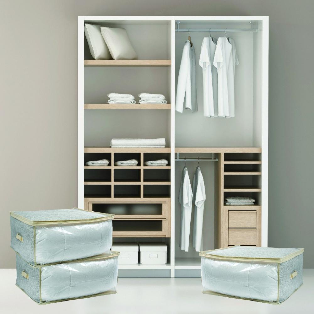 Spirella Lot De 3 Housses Pour Couette MSV