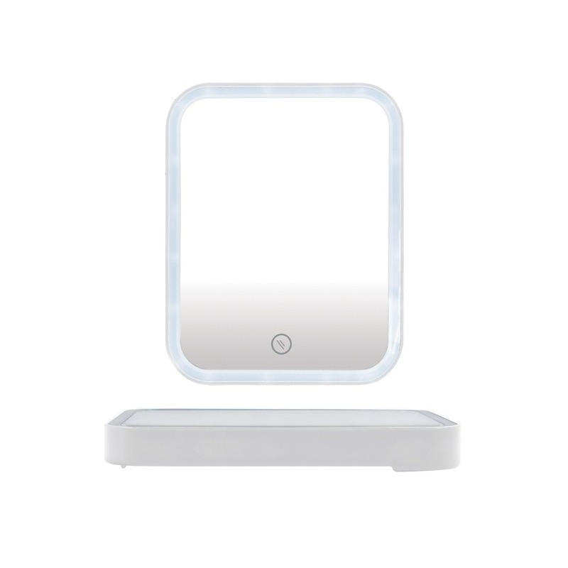 Spirella Miroir Lumineux à  Led ANIA Blanc Mat MSV