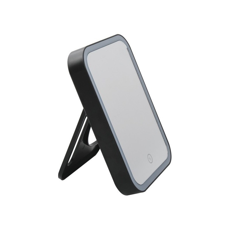 spirella Miroir Lumineux à  Led ANIA Noir mat MSV