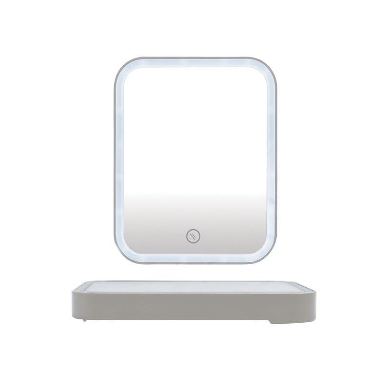 Spirella Miroir Lumineux à  Led ANIA Taupe Mat MSV