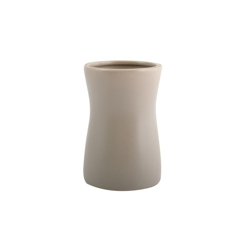 spirella MSV Gobelet Céramique PALMA Taupe