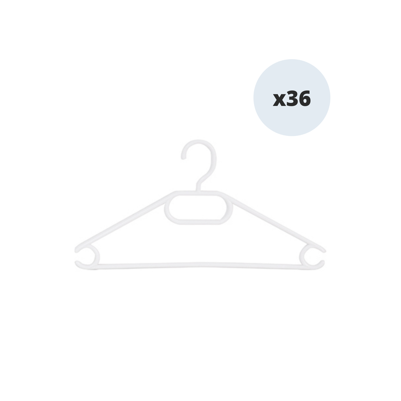 Spirella MSV Lot 36 Cintres En Plastiques