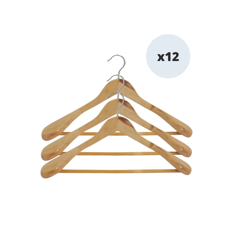 spirella MSV Lot de 12 Cintres Bois Special Veste