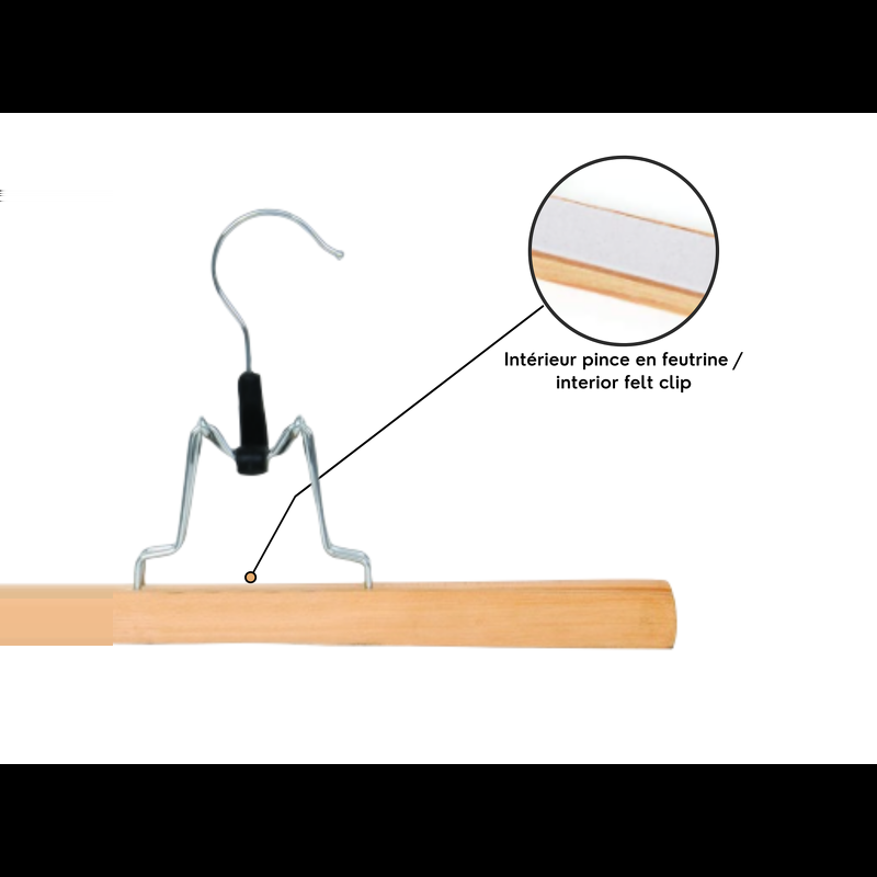 Spirella MSV Lot De 12 Cintres Pour Pantalons