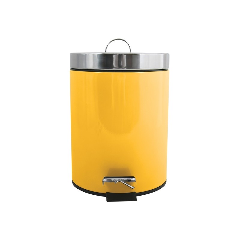 Spirella MSV Poubelle à  Pédale Inox 3L Safran