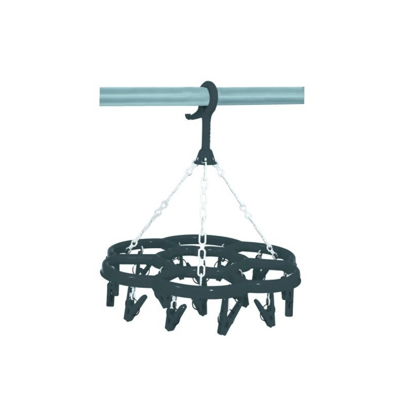 spirella MSV Sechoir à  chaussettes Rond PP Gris