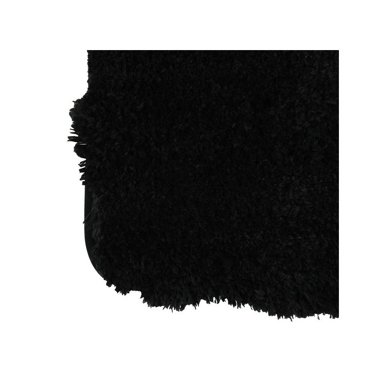 Spirella MSV Tapis De Bain Microfibre 50x70cm Noir