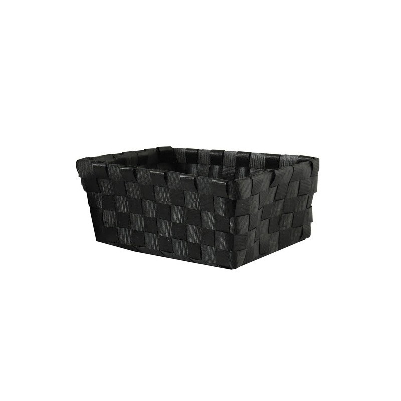 spirella Panier de rangement 10x10x7 5cm Noir MSV