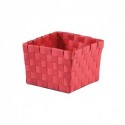 Spirella Panier De Rangement 10x10x7 5cm Rouge MSV