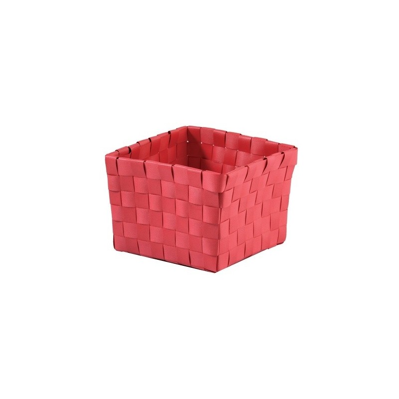 spirella Panier de rangement 14x14x9cm Rouge MSV
