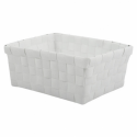 Spirella Panier De Rangement 19x14x8cm Blanc MSV