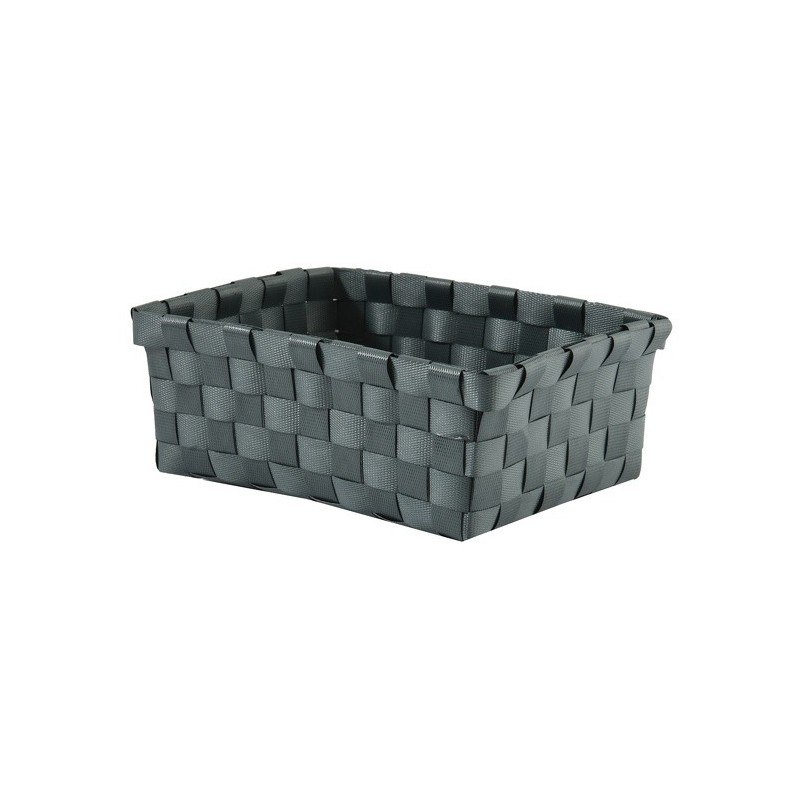 spirella Panier de rangement 19x14x8cm Gris MSV