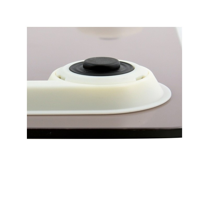 Spirella Pèse Personne En Verre Taupe 30x30cm MSV