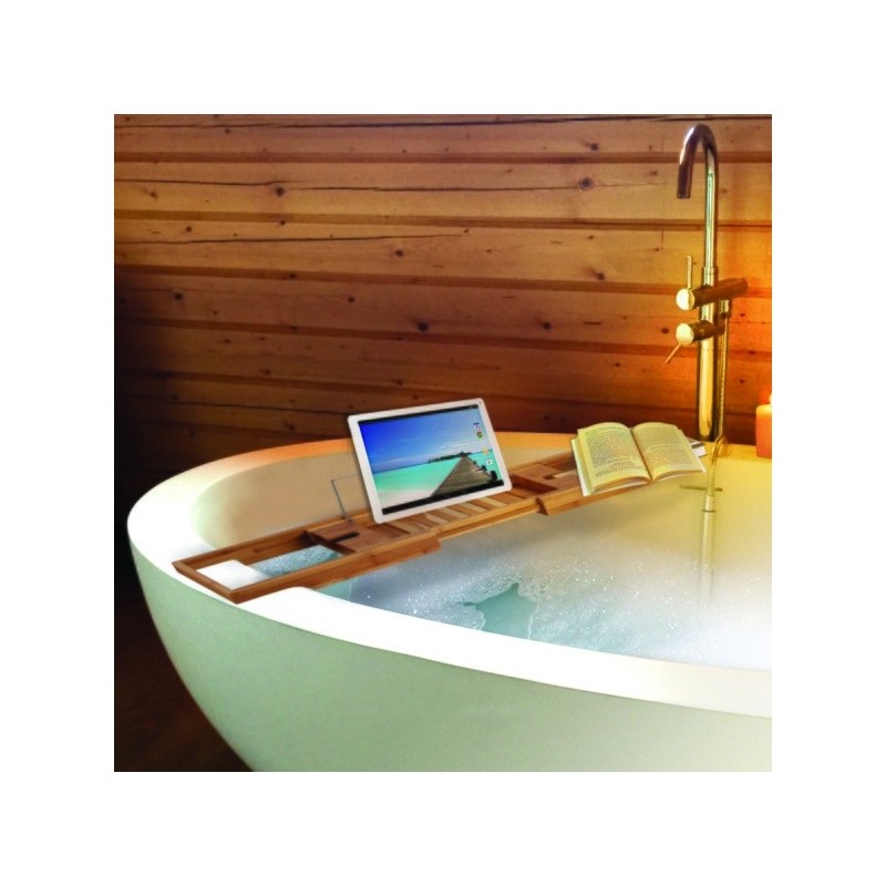 Spirella Pont De Baignoire Extensible Bambou MSV