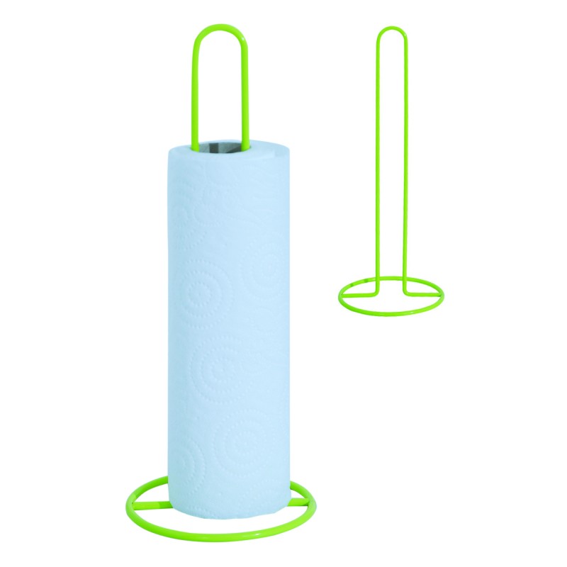 Spirella Porte Rouleau Essuie Tout Acier Vert MSV