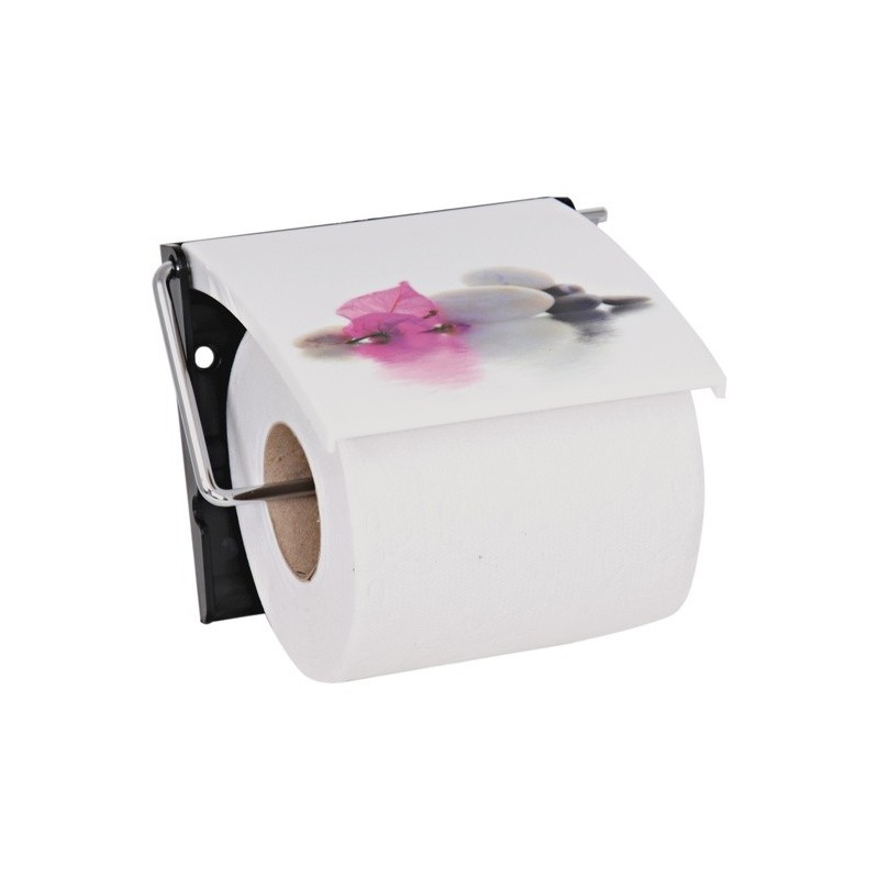 spirella Porte rouleau papier wc Mural Fleurs MSV