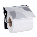 Spirella Porte Rouleau Papier Wc ORIGAMI Gris MSV