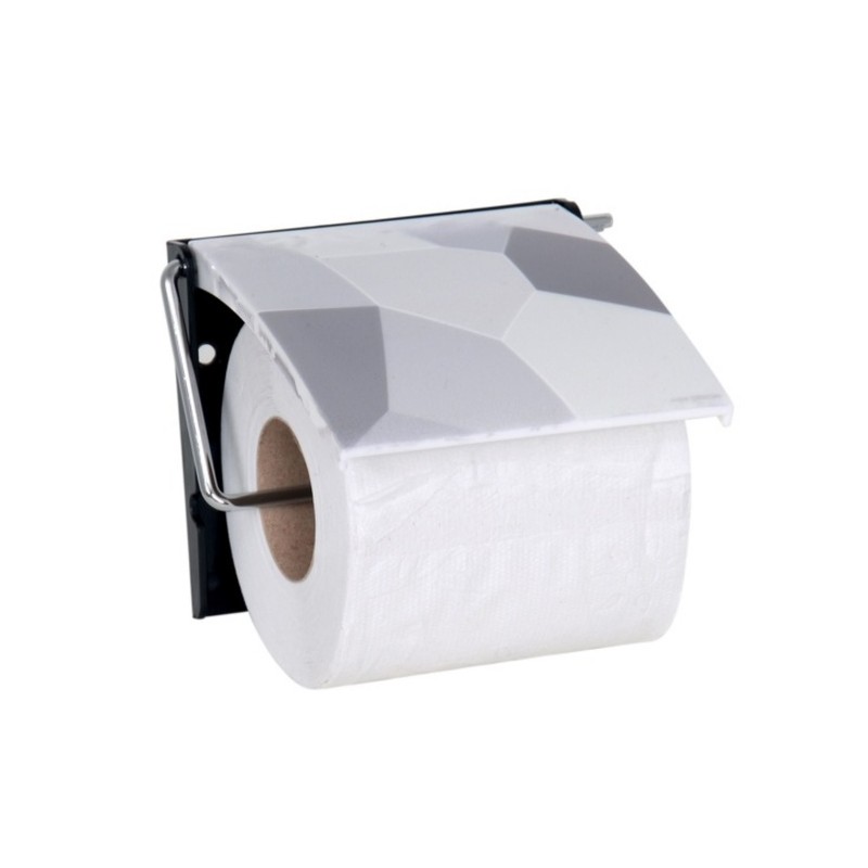 spirella Porte rouleau papier wc ORIGAMI Gris MSV