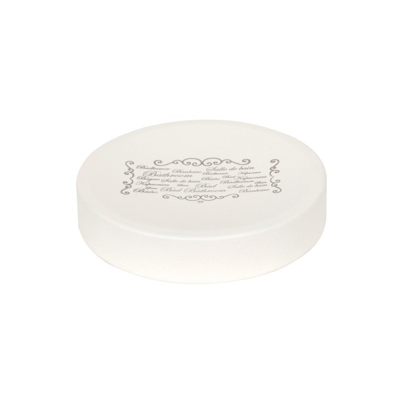 spirella Porte Savon Acier CHARME Creme MSV