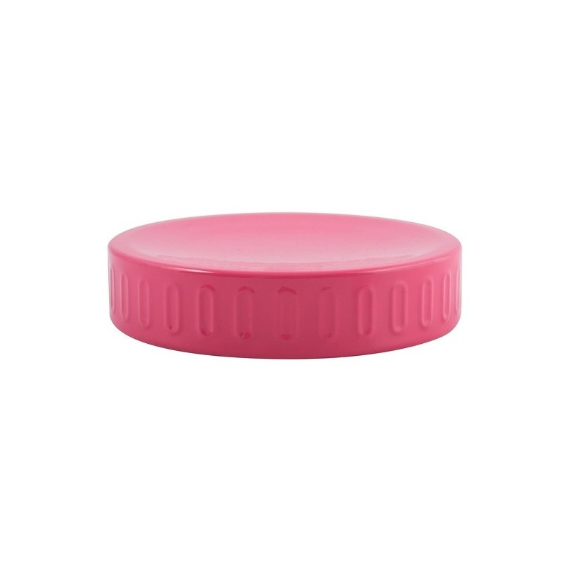 spirella Porte Savon Acier HABANA Fuschia MSV