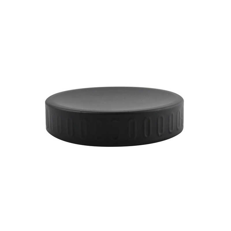 spirella Porte savon acier HABANA Noir MSV