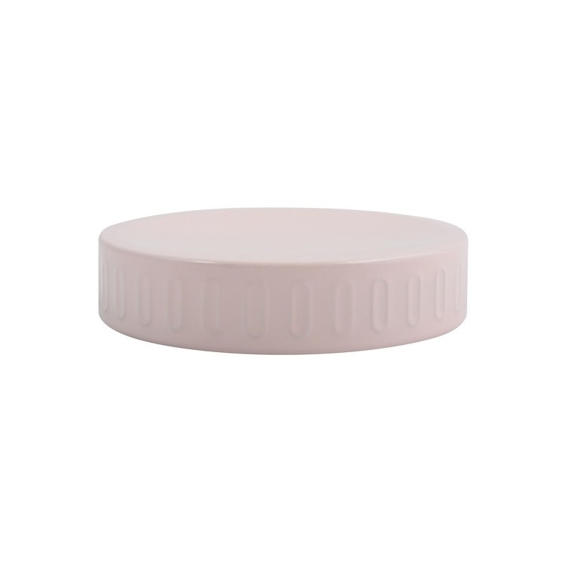 spirella Porte Savon Acier HABANA Rose Pastel MSV