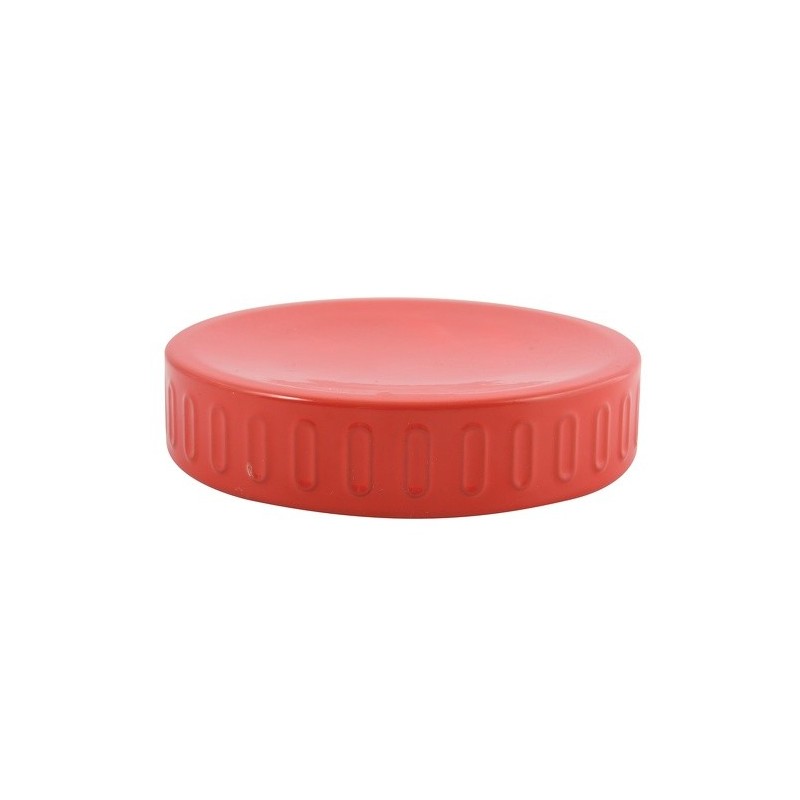 spirella Porte Savon Acier HABANA Rouge MSV
