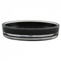 Spirella Porte Savon Acrylique TAHITI Noir MSV