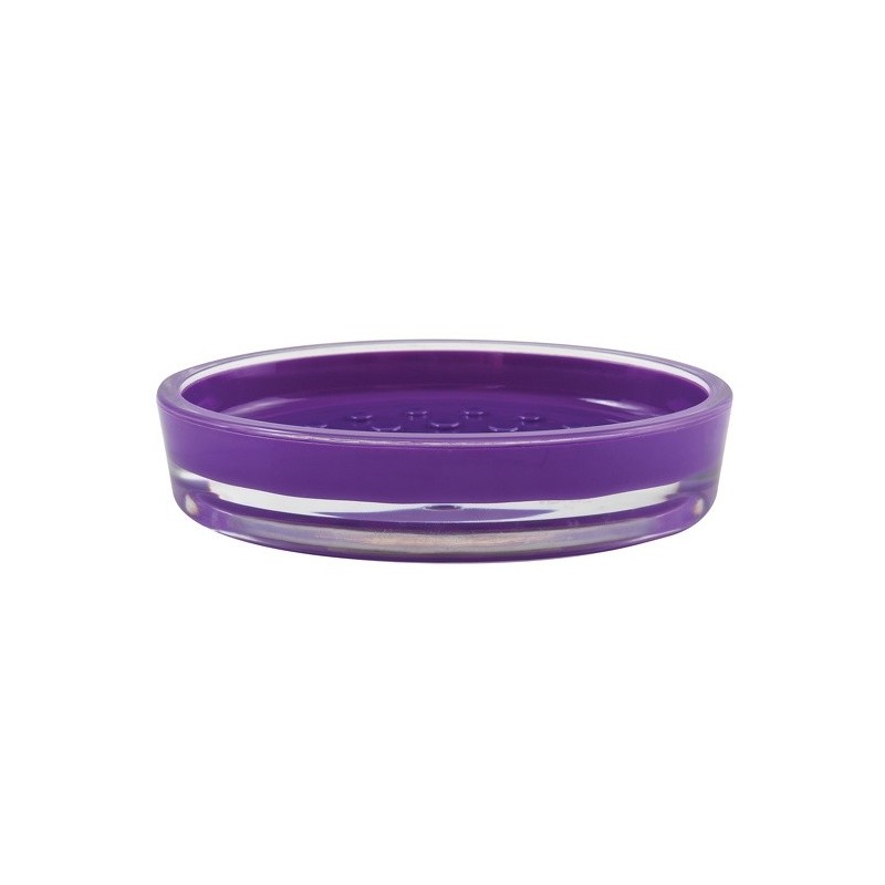 spirella Porte Savon Acrylique TAHITI Violet MSV